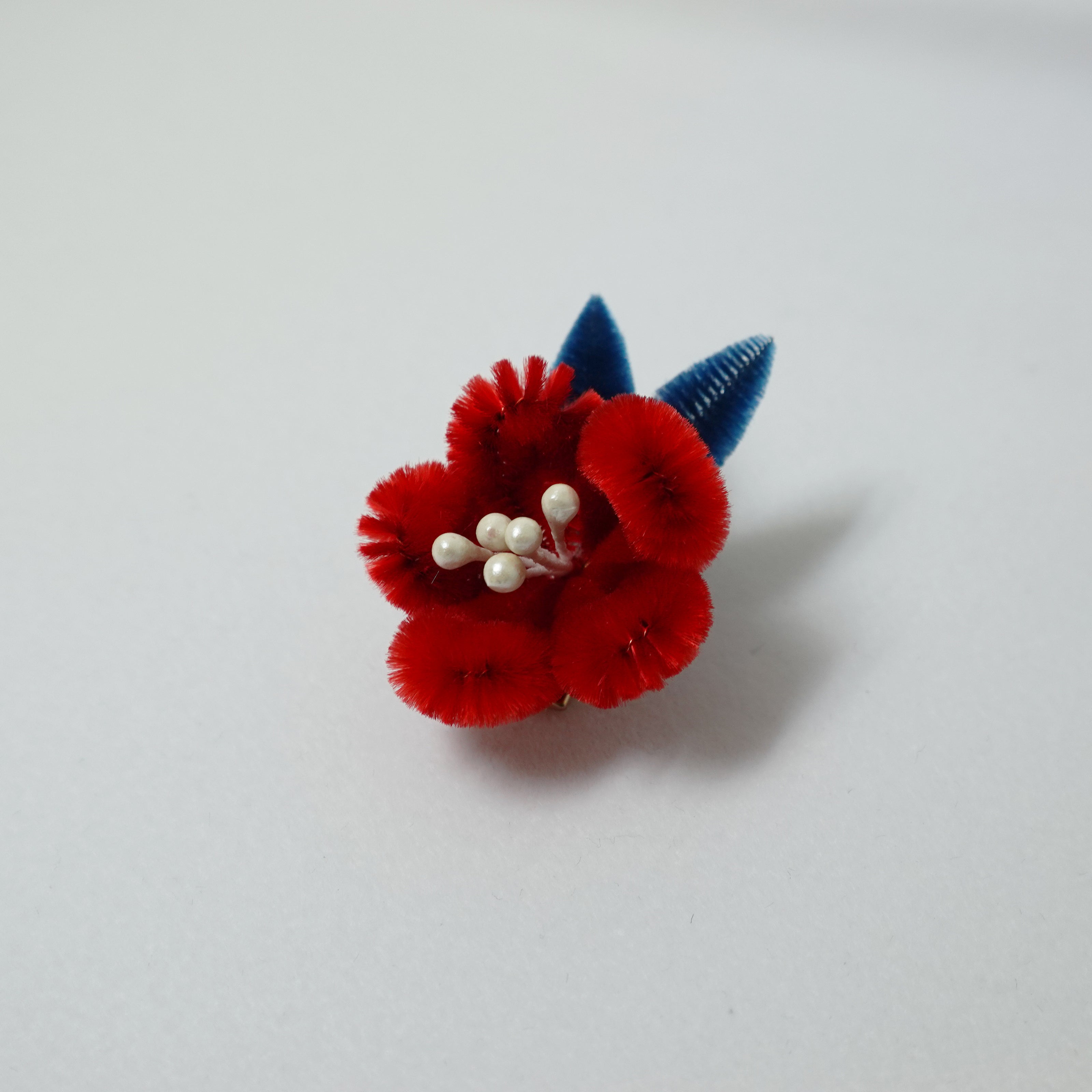 梅花｜梅の絨花ヘアクリップ 【吟遊文創 】