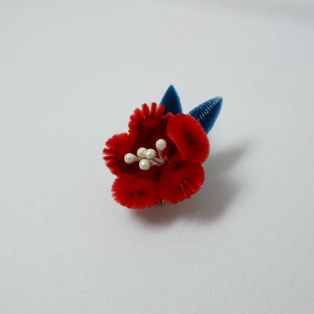 梅花｜梅の絨花ヘアクリップ 【吟遊文創 】