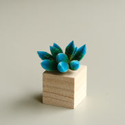 月兔多肉｜多肉植物の絨花インテリア飾り 【吟遊文創 】