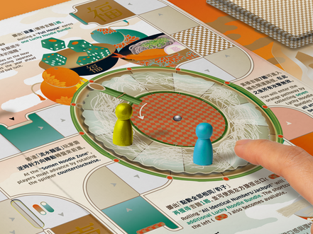 【Yes! Ginseng】吉麺ボードゲーム｜麦文化テーマ・サイコロ・家族・ギフトに最適｜台湾直送・送料込