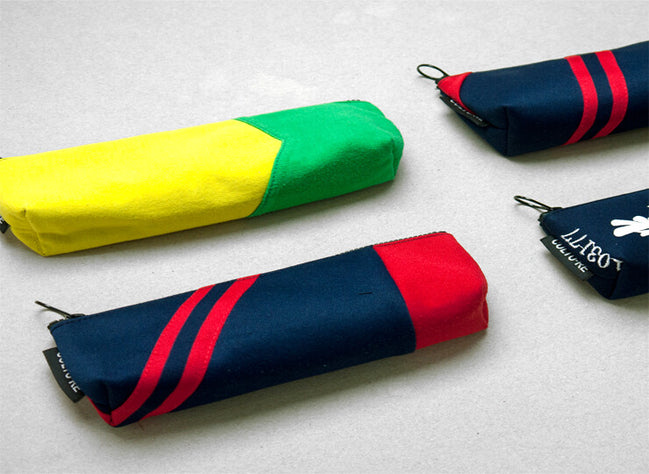 学校運動服再生リユースペンケース<br>【CULTU-RE】台湾直送