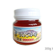 【荻原養蜂園】信州りんご蜂蜜 300g｜純国産100%・非加熱・長野県産・生産者直送