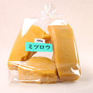 【荻原養蜂園】ミツロウ(蜜蜇) 500g｜純国産100%・長野県産・生産者直送