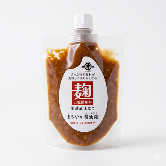 【マルヰ醤油】醤油屋が仕込んだ まろやか醤油麹｜信州産 酔素活きたまま