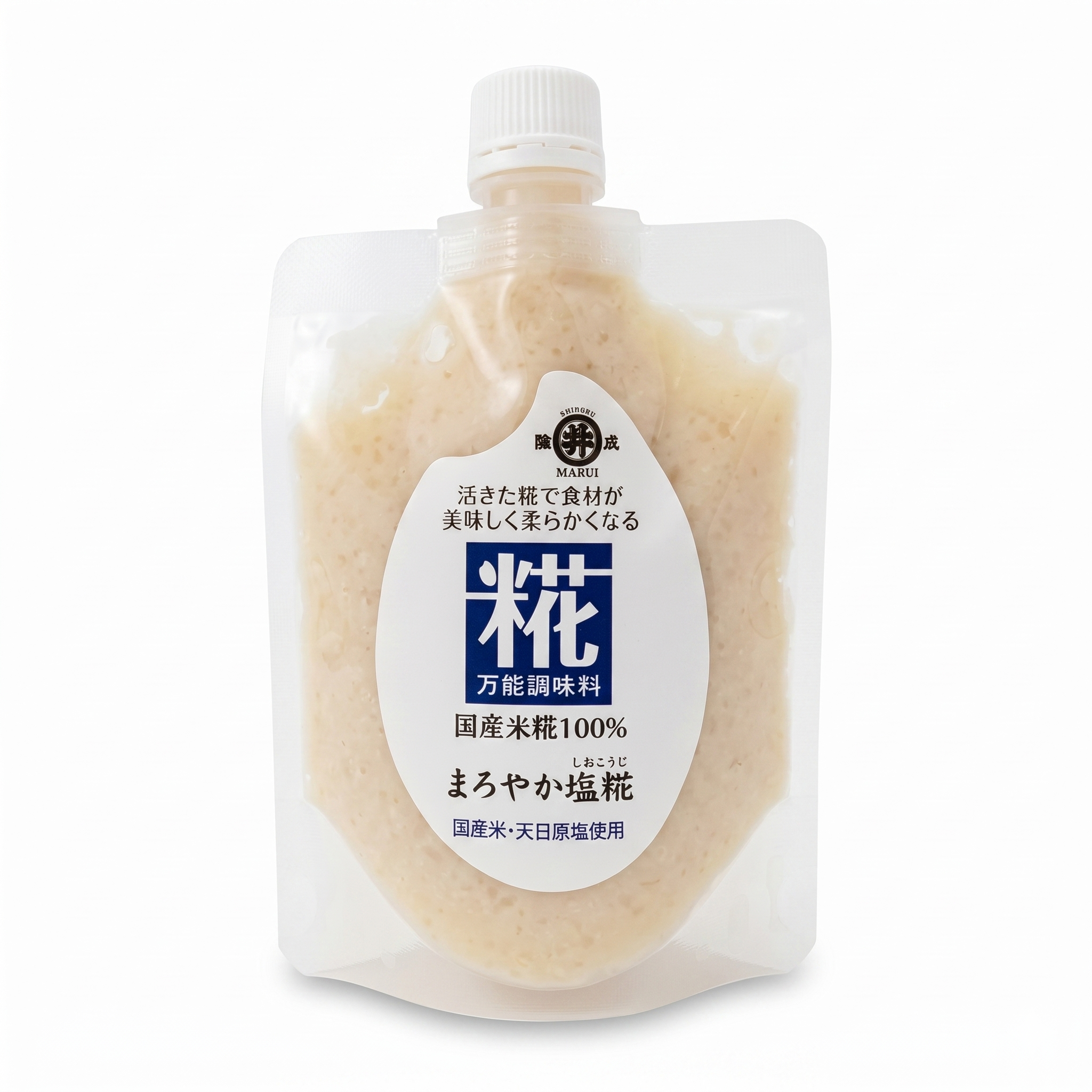 【マルヰ醤油】まろやか塩糀｜信州産 国産米100% 酔素活きたまま