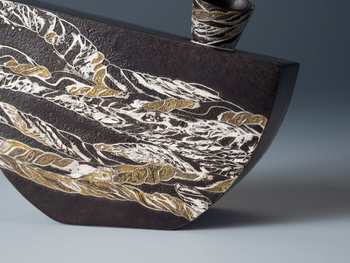 【受注制作】光景 I・II・III 手作りの金属花器 【Unigaze慢火金工創作室】台湾直送