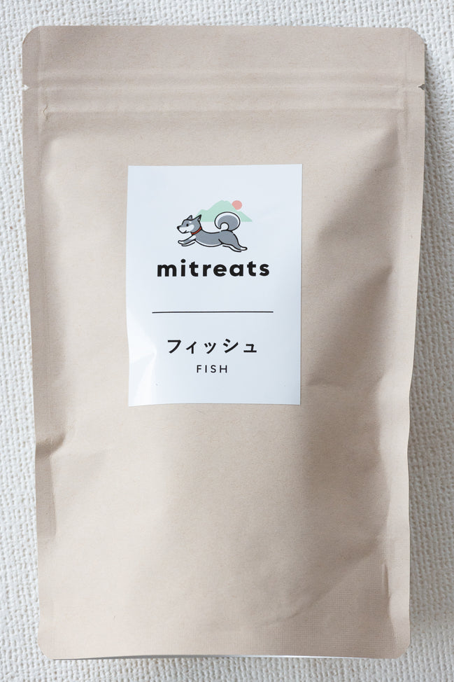 愛犬のためのごちそうドライフード<br>カリカリフィッシュ<br>【mitreats】